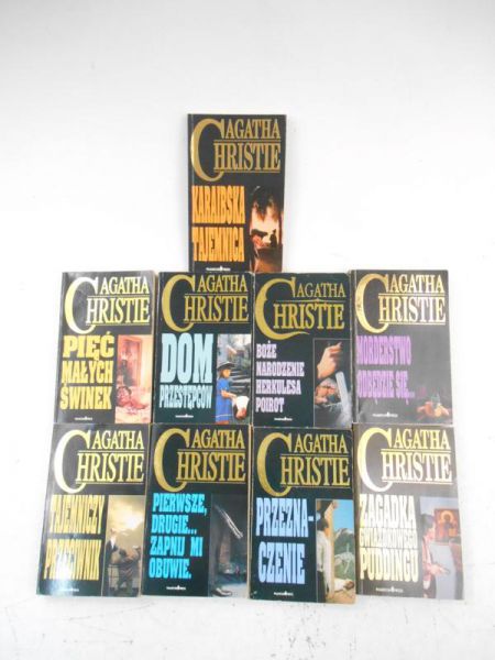 Christie Agatha - Zestaw 9 książek