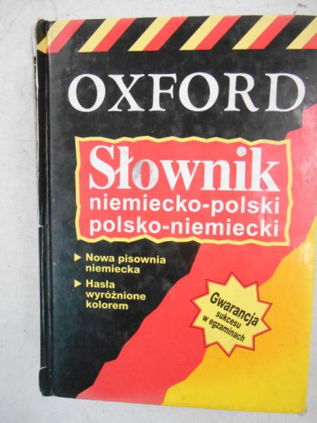 Oxford słownik niemiecko-polski polsko-niemiecki