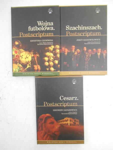Postscriptum, 3 książki + 3 CD