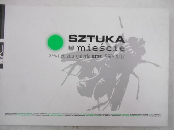 Sztuka w mieście. Zewnętrzna galeria ams + CD