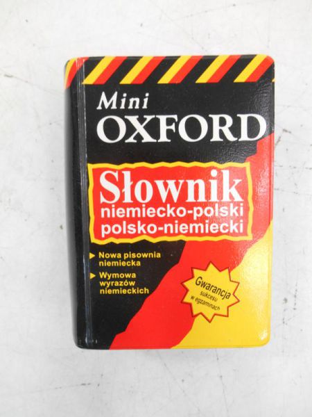 Słownik niemiecko-polski polsko-niemiecki