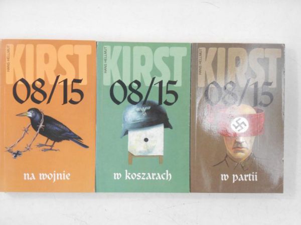 Kirst  Hans Hellmut - 08/15, 3 książki