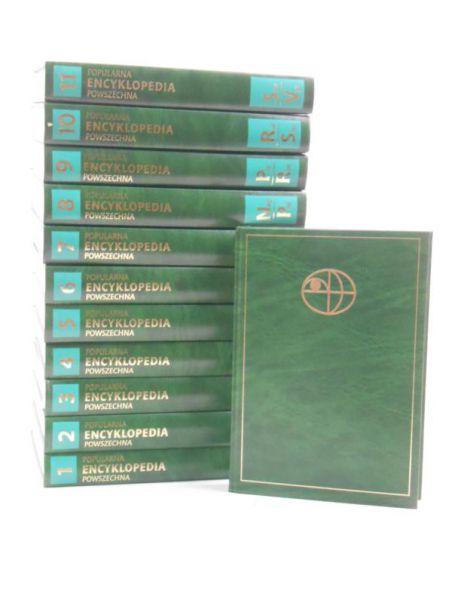 Popularna Encyklopedia Powszechna, 12 tomów (komplet)