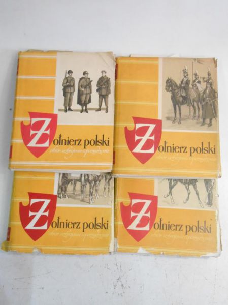 Żołnierz polski, 4 tomy