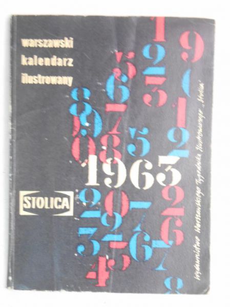 Warszawski kalendarz ilustrowany Stolica 1963