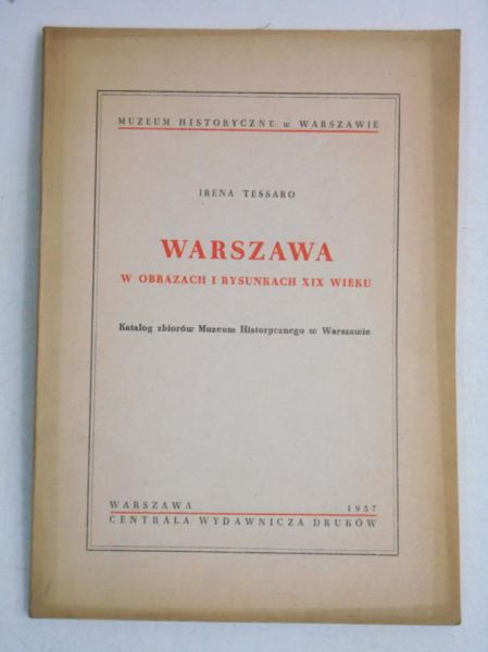 Warszawa w obrazach i rysunkach XiX wieku