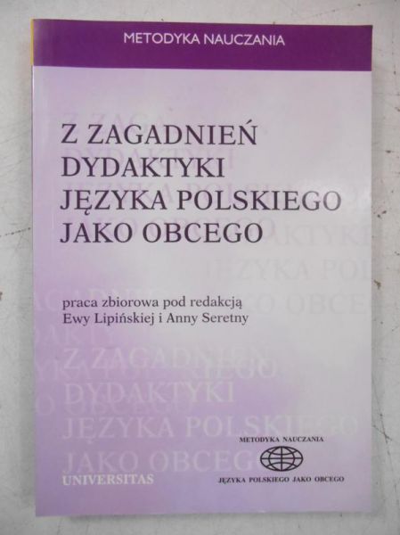 Z zagadnień dydaktyki języka polskiego jako obcego