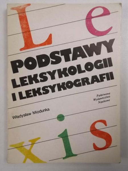 Podstawy leksykologii i leksykografii