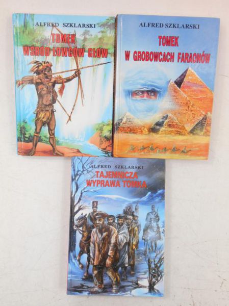 Szklarski Alfred - Tajemnicza wyprawa Tomka / Tomek wśród łowców głów / Tomek w grobowcach faraonów