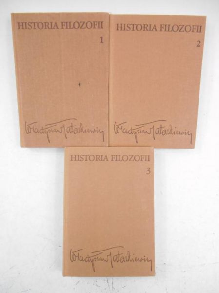 Historia filozofii, Tom I-III