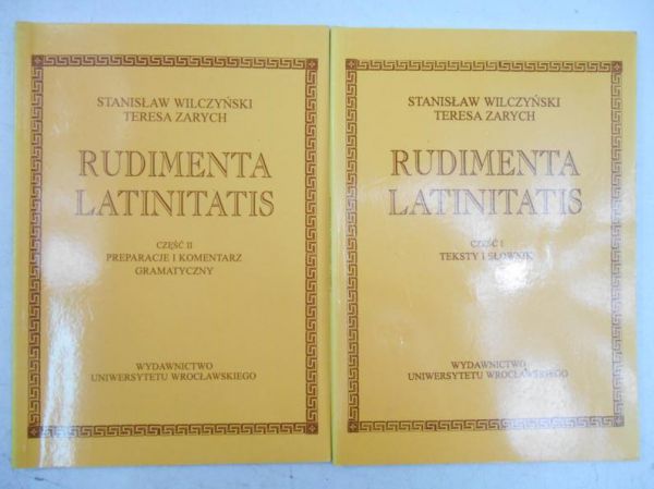 Rudimenta Latinitatis, Część I-II