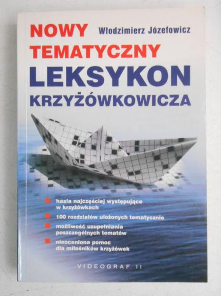 Józefowicz Włodzimierz  - Nowy tematyczny leksykon krzyżówkowicza