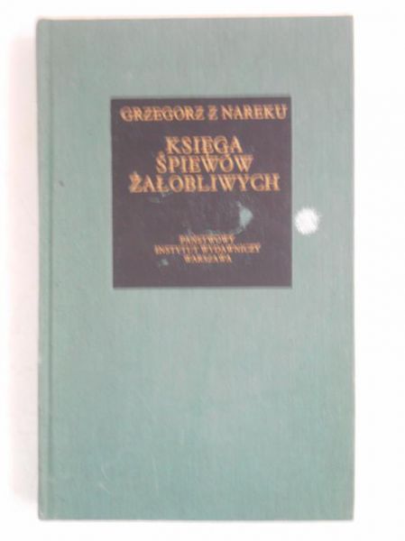 Gregor   - Księga śpiewów żałobliwych