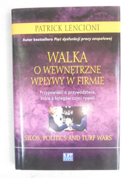 Walka o wewnętrzne wpływy w firmie