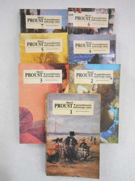 W poszukiwaniu straconego czasu, Tom I-VII, komplet