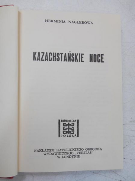 Naglerowa Herminia - Kazachstańskie noce, BP