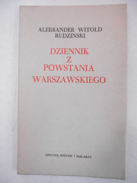 Dziennik z Powstania Warszawskiego