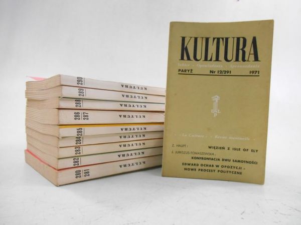 Kultura Paryska, zestaw 10 książek z 1971 r.