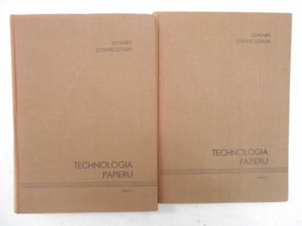 Technologia papieru, Część I-II