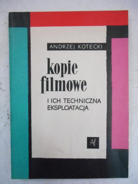 j - Kopie filmowe i ich techniczna elsploatacja