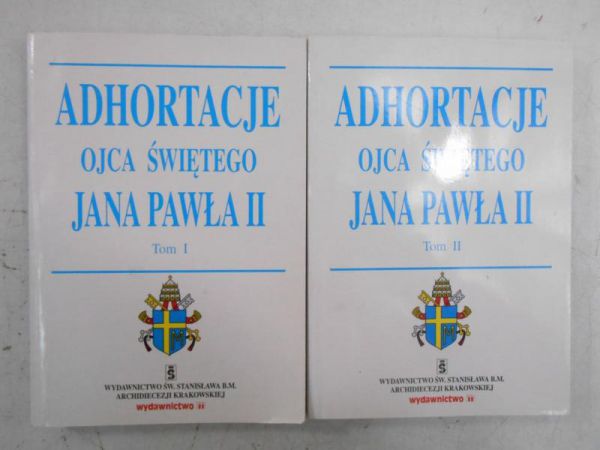Adhortacje Ojca Świętego Jana Pawła II, Tom I-II