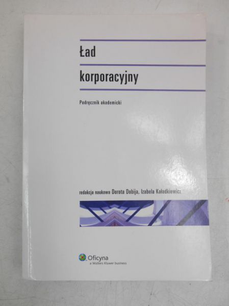 Dobija Dorota - Ład korporacyjny