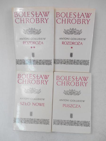 Bolesław Chrobry, zestaw 4 książek