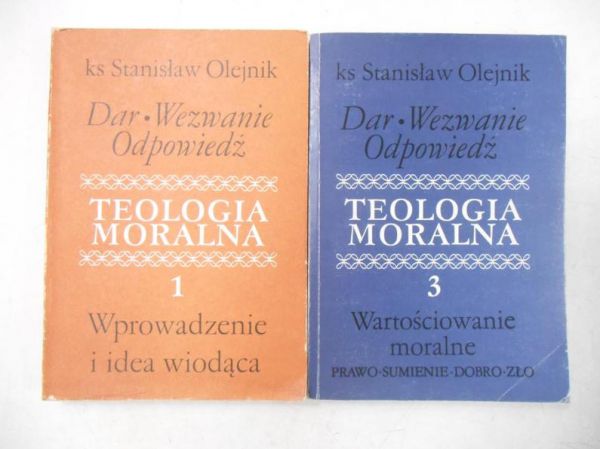 Teologia moralna,T.  I i III