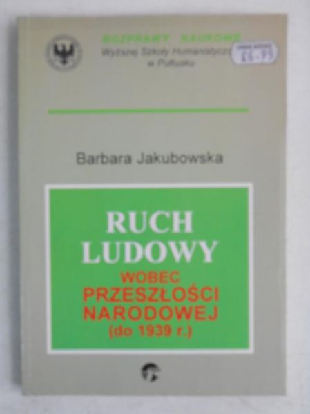 Ruch ludowy wobec przeszłości narodowej