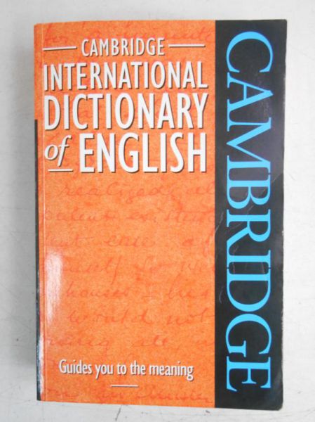 Cambridge International Dictionary of English