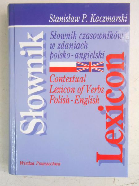 Słownik czasowników w zdaniach : polsko-angielski