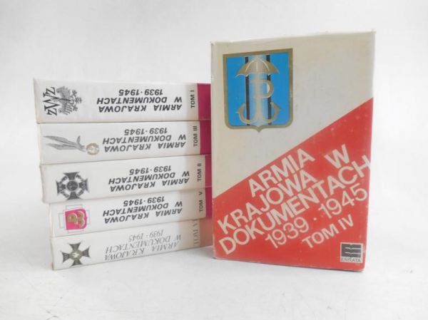 Armia Krajowa w dokumentach 1939-1945, Tomy I-VI