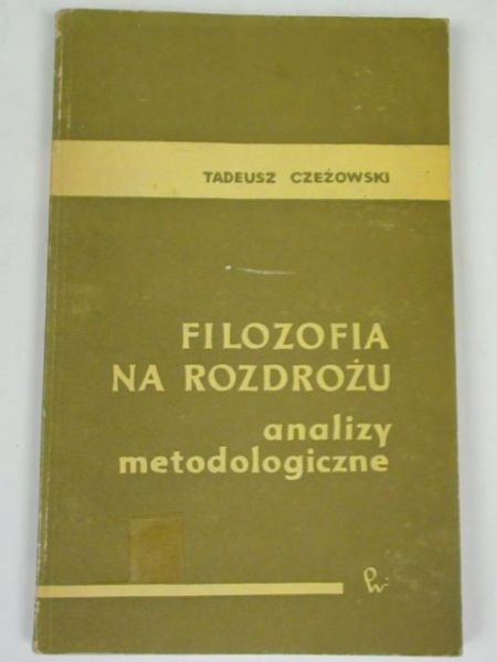 Filozofia na rozdrożu