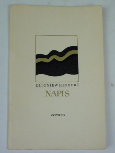 Herbert Zbigniew - Napis