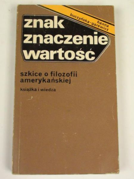 Znak znaczenie wartości