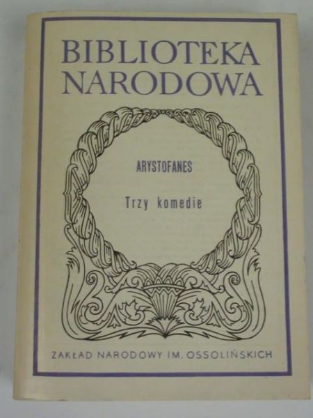 Arystofanes  - Trzy komedie, BN