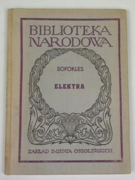 Sofokles - Elektra, BN
