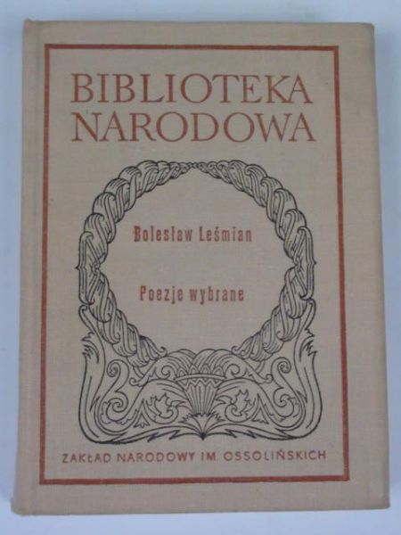 Poezje wybrane, BN