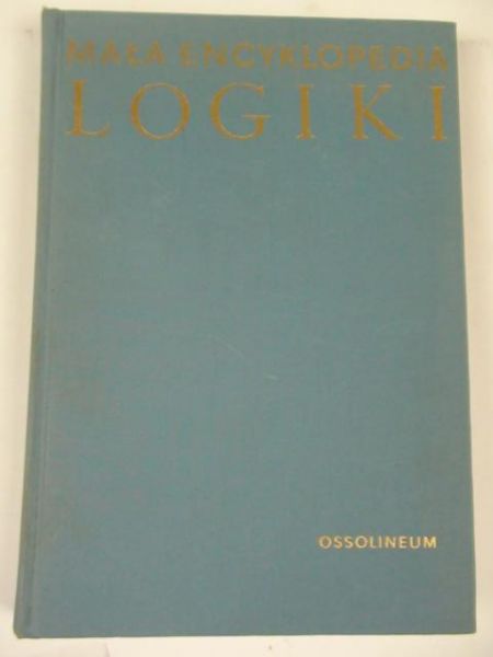 Marciszewski Witold (red.) - Mała encyklopedia logiki