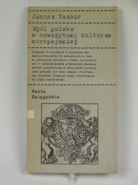 Myśl polska w nowożytnej kulturze europejskiej