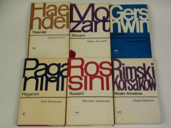 Monografie Popularne, 6 książek
