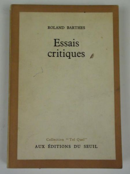 Barthes Roland - Essais critiques