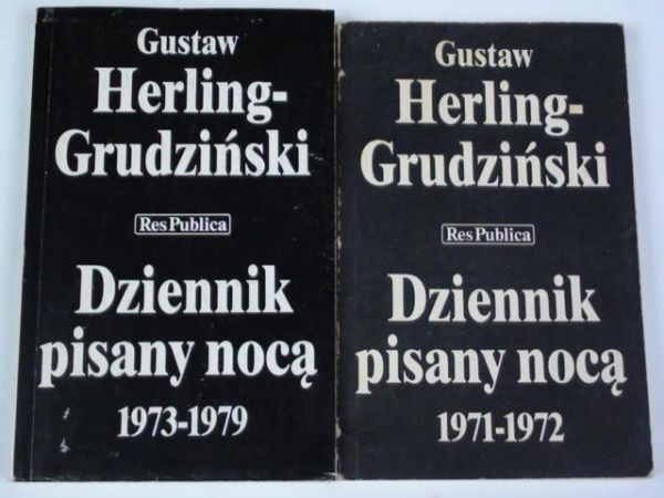 Dziennik pisany nocą 1971 - 1972 / 1973-1979