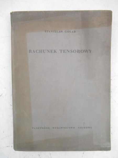 Rachunek tensorowy