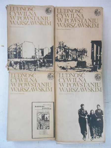 Ludność cywilna w powstaniu warszawskim, Tom I-III
