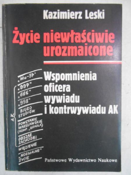 Życie niewłaściwie urozmaicone