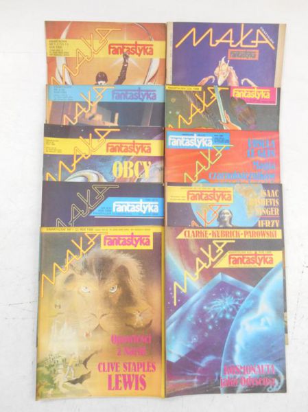 Mała Fantastyka, 10 numerów z lat 1987-1990