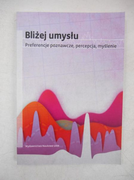 Bliżej umysłu. Preferencje poznawcze, percepcja, myślenie
