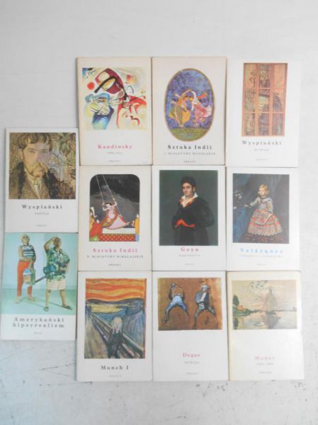 Mała Encyklopedia Sztuki, 11 książek