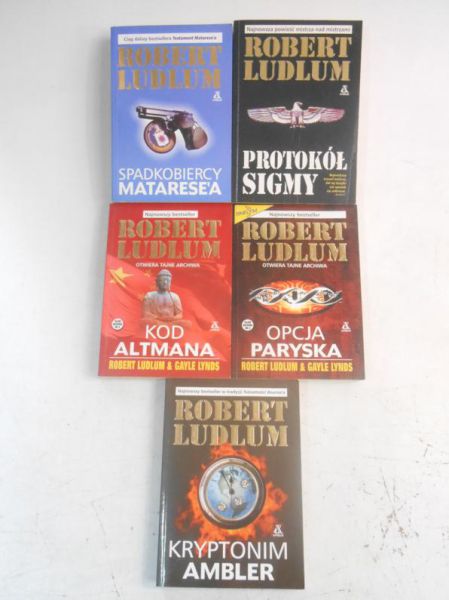 Ludlum Robert - Zestaw 5 książek